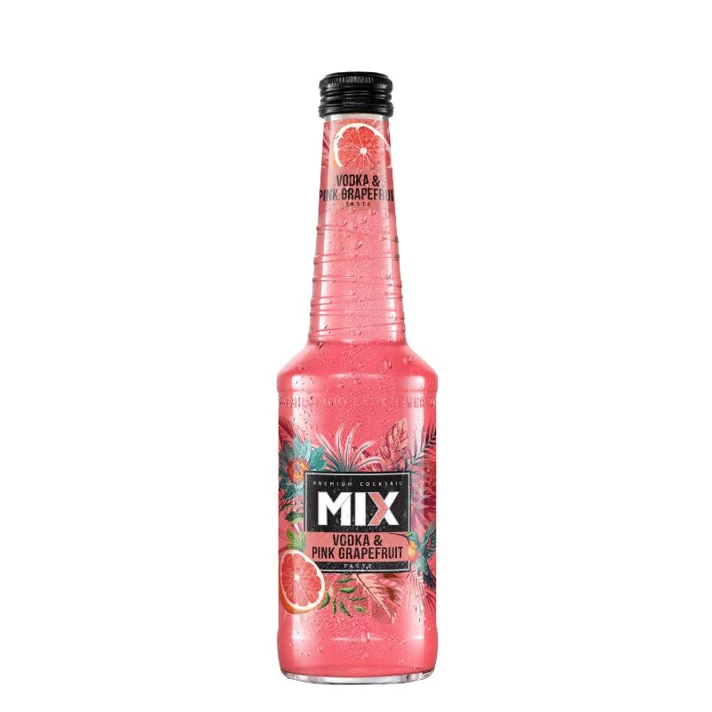 MIX Vodka & Pink Grapefruit Premium Cocktail Bottles 330ml
