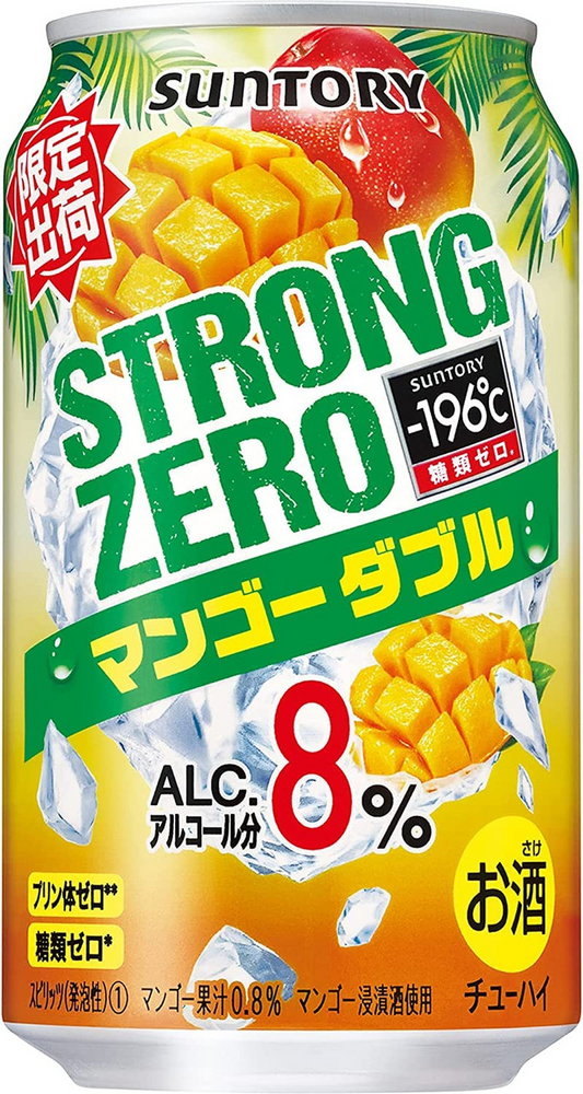 Suntory Strong 8% Zero -196 Double Mango 350ml
