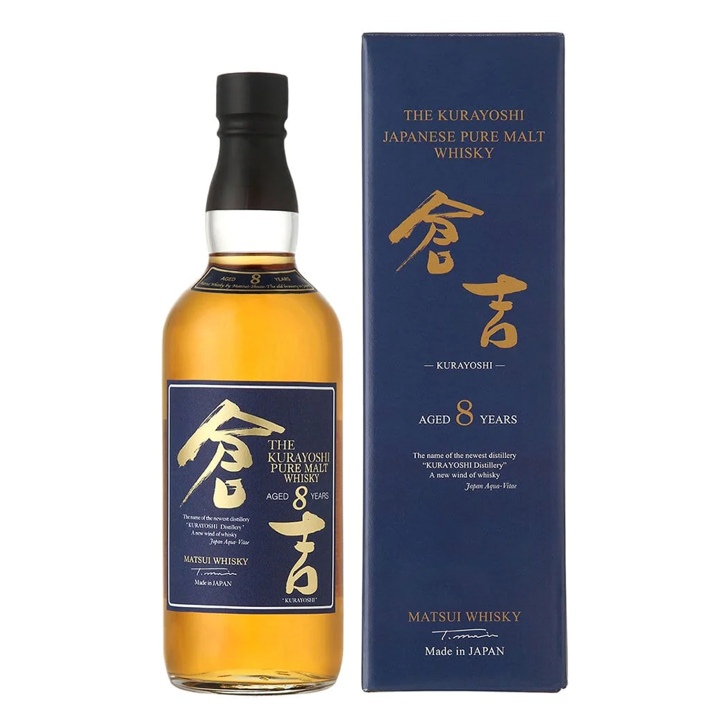 The Kurayoshi Pure Malt 8 Year Old Single Malt Whiksy 700ml