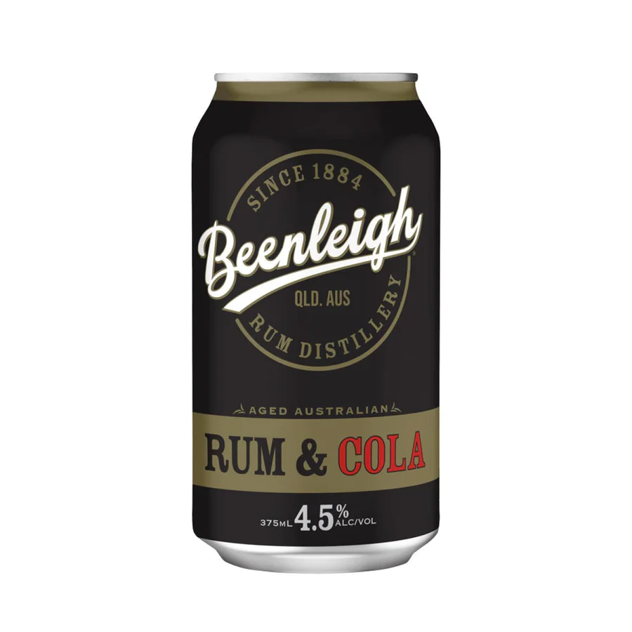 Beenleigh Rum & Cola Cans 375ml
