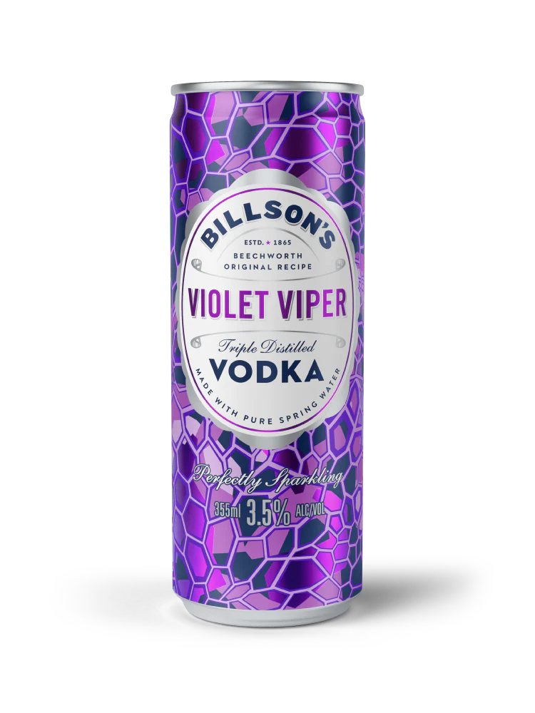 Billson's Vodka Violet Viper 355ml
