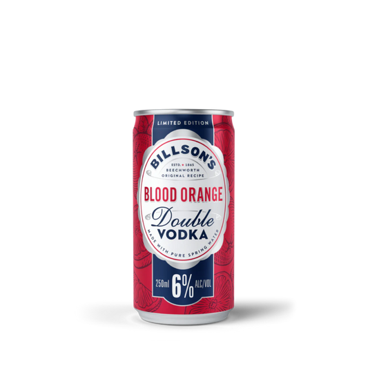 Billson's Vodka Blood Orange 6% Cans 250ml