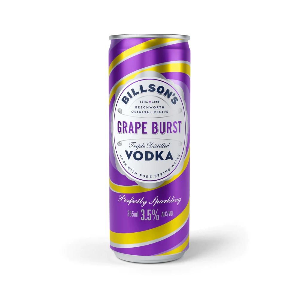 Billson's Vodka Grape Burst 355ml
