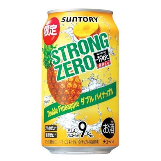 Suntory Strong 9% Zero -196 Double Pineapple Cans 350ml
