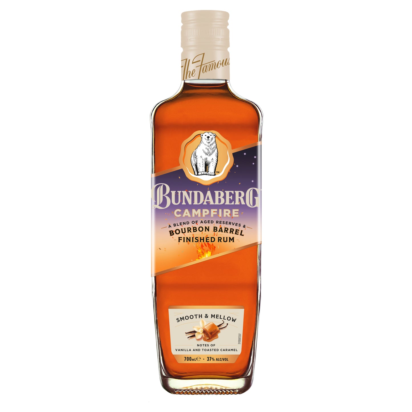 Bundaberg Campfire Bourbon Barrel Rum 700ml - Boozeit.com.au