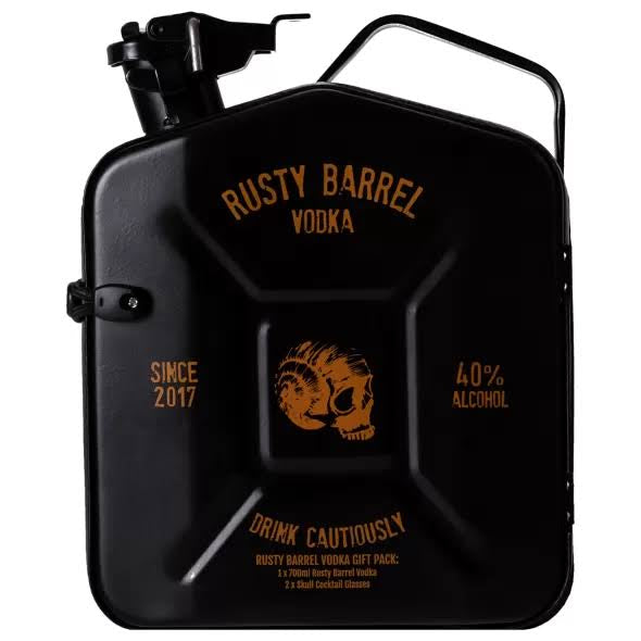 Rusty Barrel Vodka Jerry Can Gift Pack 700ml - Boozeit.com.au