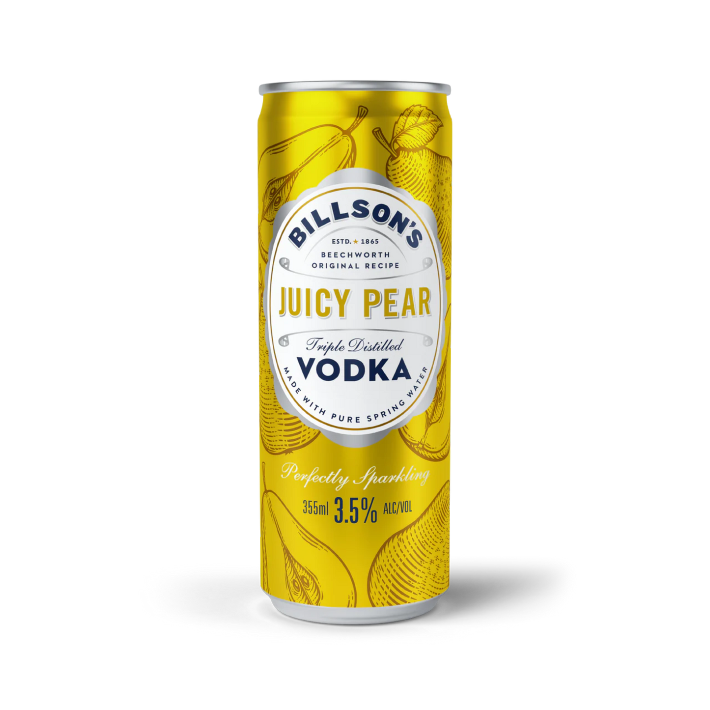 Billson's Vodka Ginger & Lime Cans 355ml