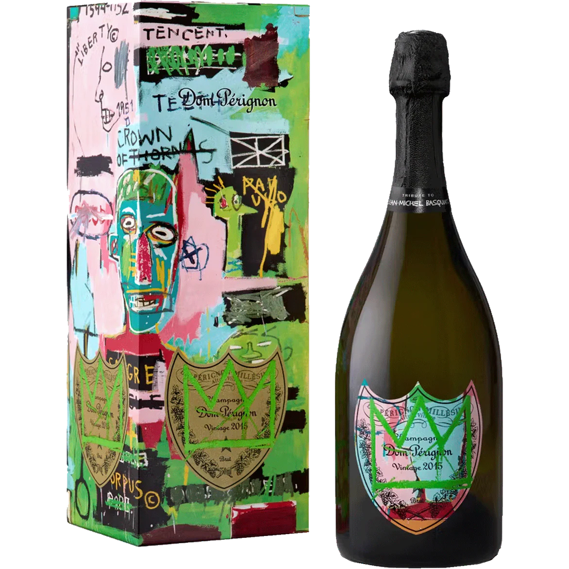 Dom Perignon Jean-Michel Basquiat 2015 Brut Champagne Limited Edition 750ml