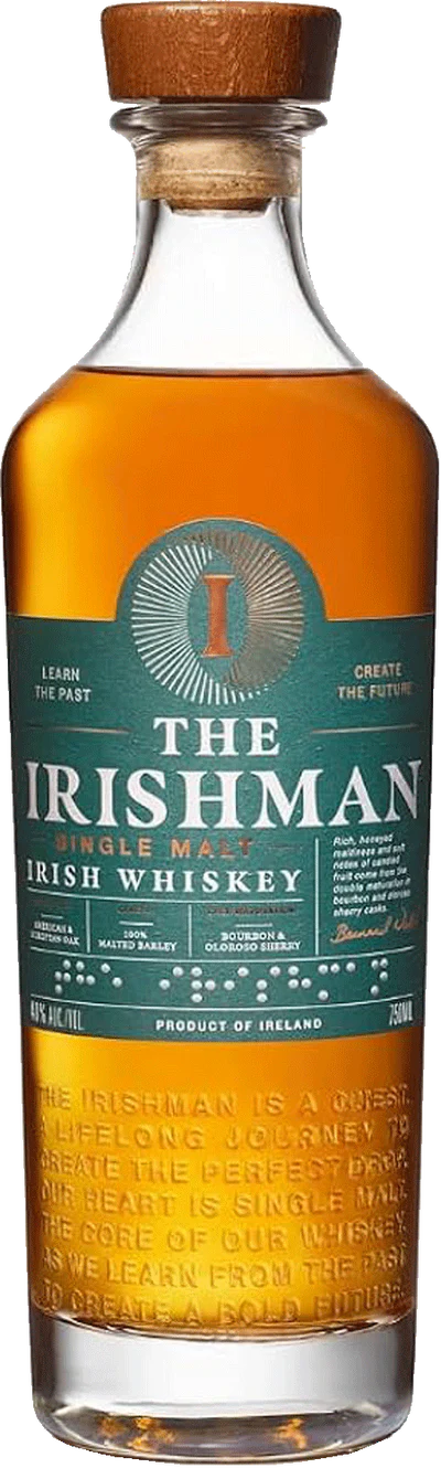 The Irishman Single Malt Irish Whiskey 700ml - Boozeit.com.au