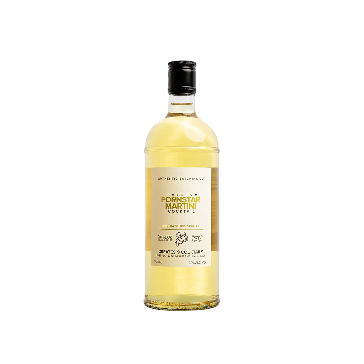 Authentic Batching Co. Pornstar Martini 700ml - Boozeit.com.au