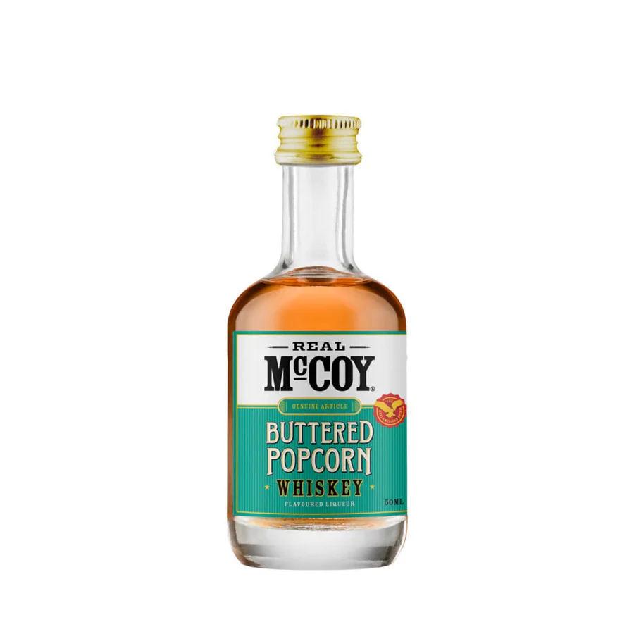 Real McCoy Buttered Popcorn Whiskey 50ml