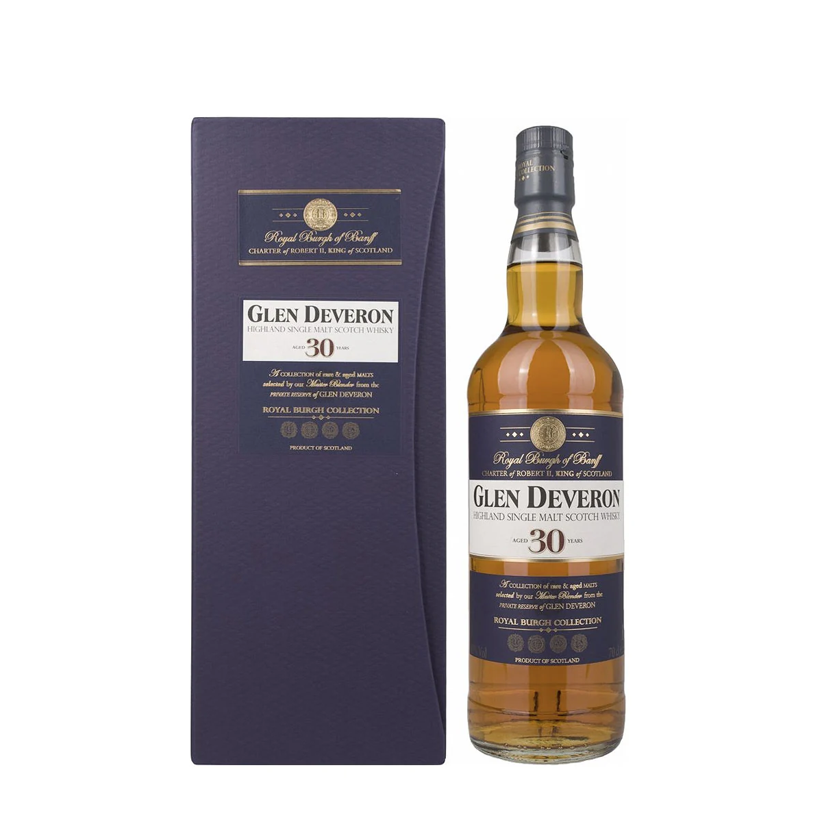 Glen Deveron 30 Year Old Highland Single Malt Scotch Whisky 750ml