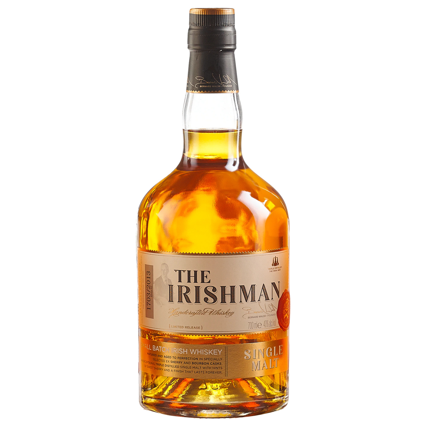 The Irishman Single Malt Irish Whiskey 700ml