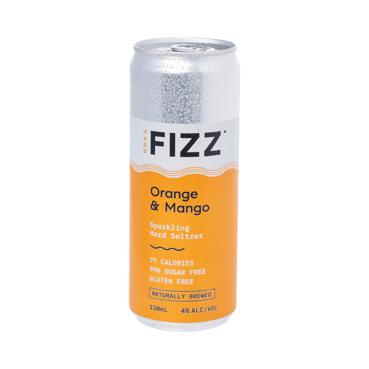 Hard Fizz Orange & Mango Seltzer Cans 330ml
