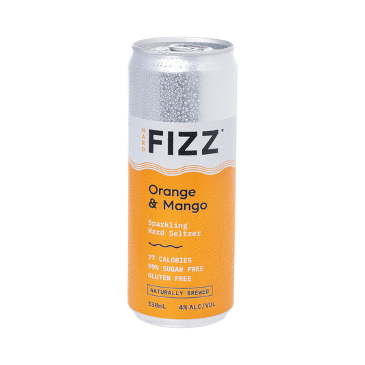 Hard Fizz Orange & Mango Seltzer Can 330ml
