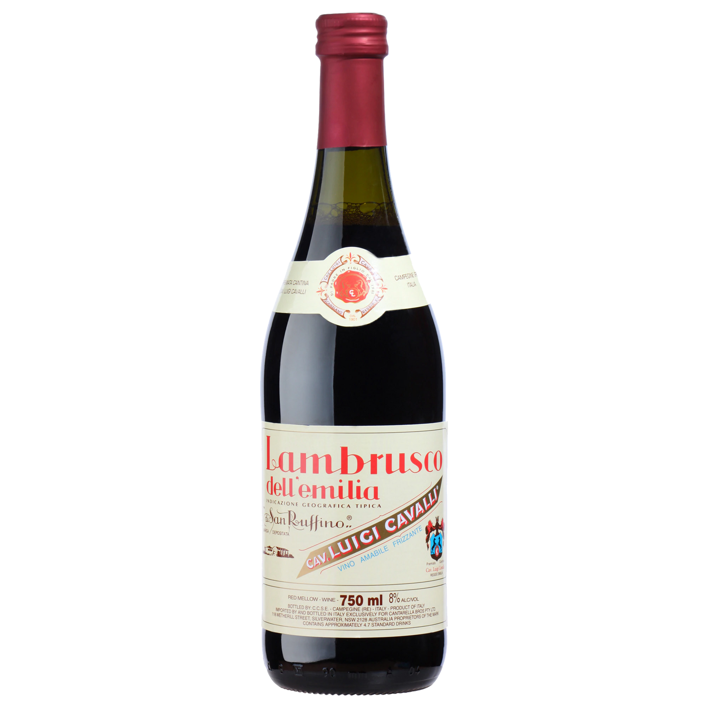 Luigi Cavalli Red Lambrusco