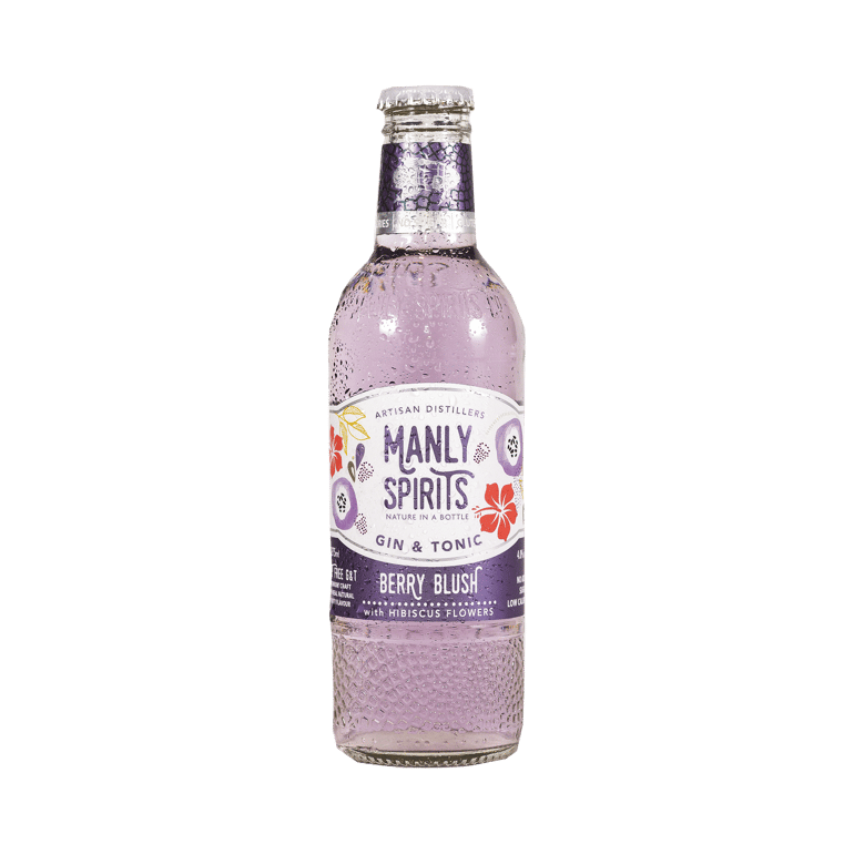 Manly Spirits Berry Blush Gin & Tonic 275ml