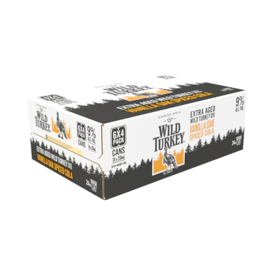 Wild Turkey Extra Aged Spiced Cola Cans 250ml