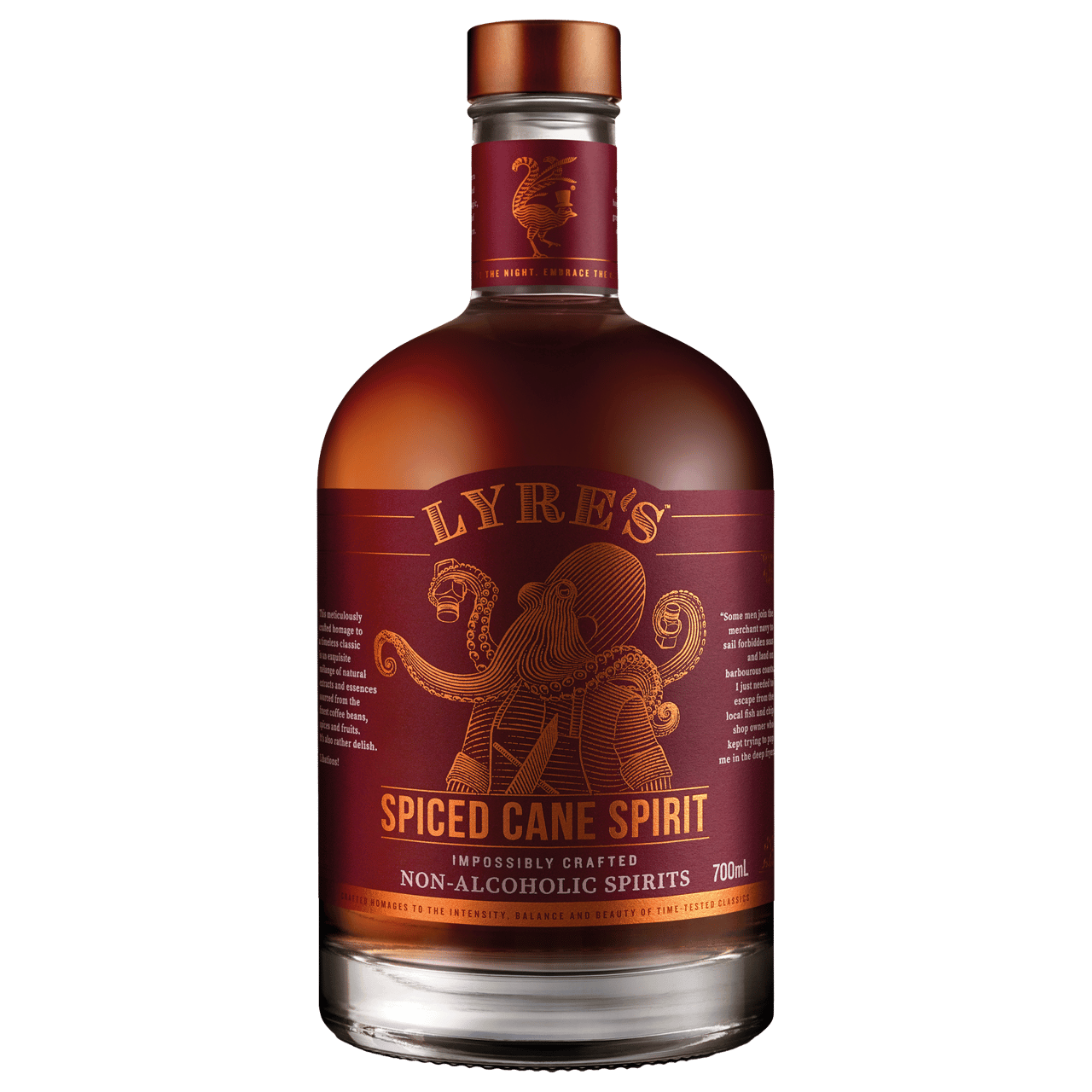Lyre's Non Alcoholic Spiced Cane Spirit 700ml