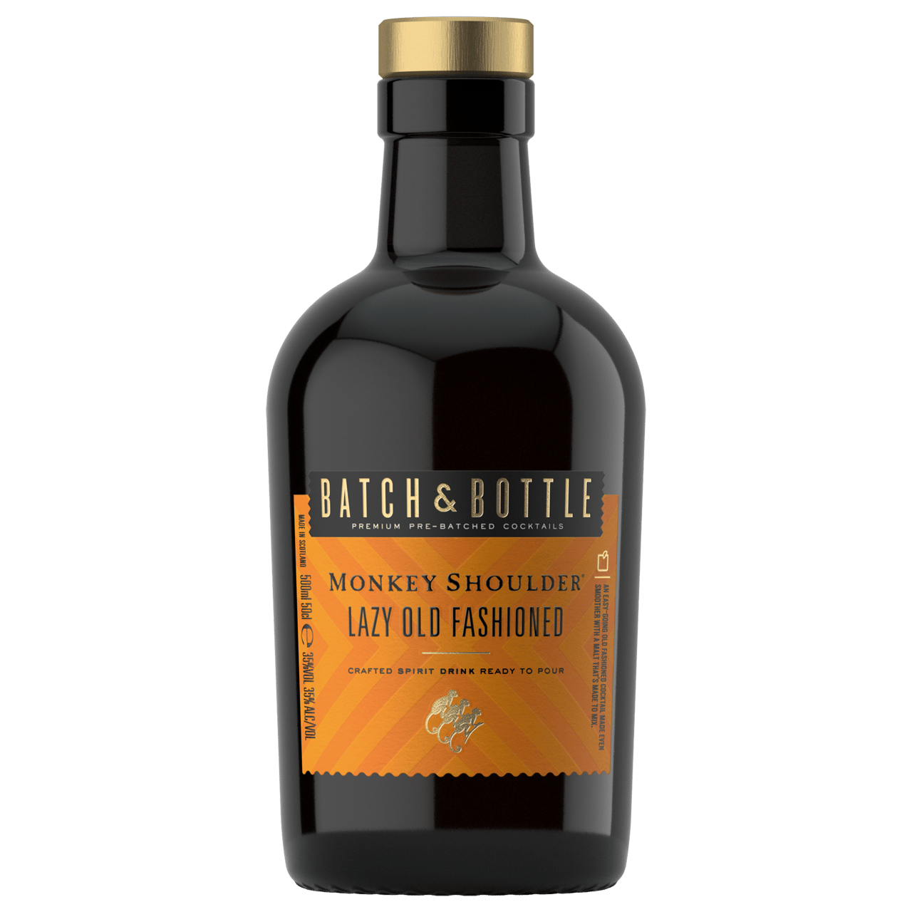 Batch & Bottle Monkey Shoulder Lazy Old Fashioned 500ml