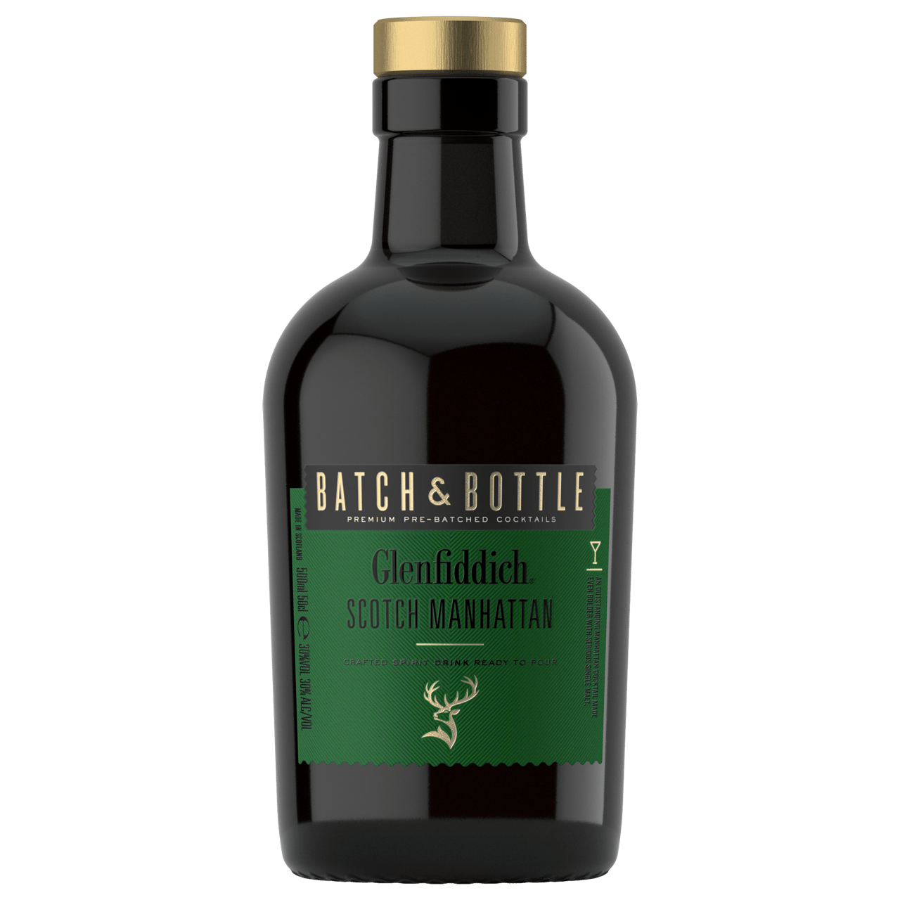 Batch & Bottle Glenfiddich Scotch Manhattan 500ml
