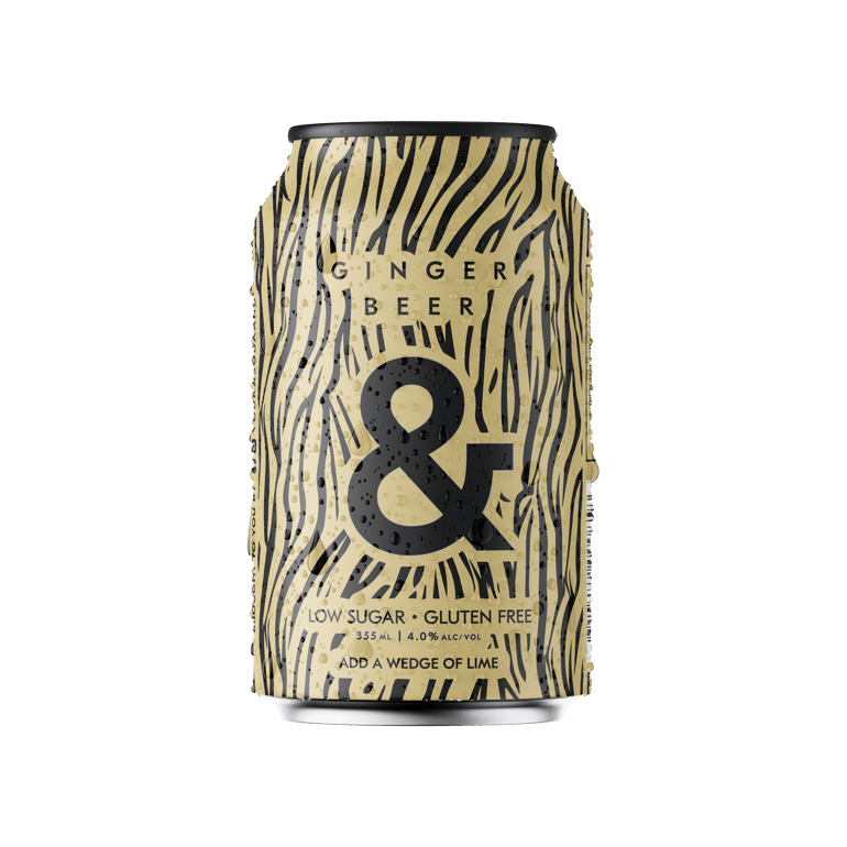 Ampersand Ginger & Ginger Beer Cans 355ml