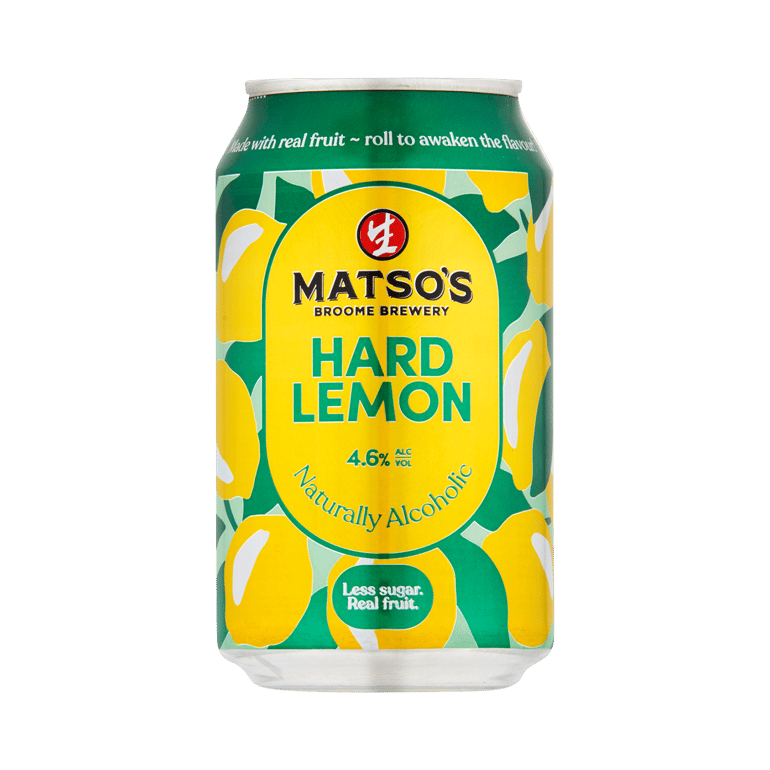 Matso's Broome Brewery Hard Lemon Can 330ml