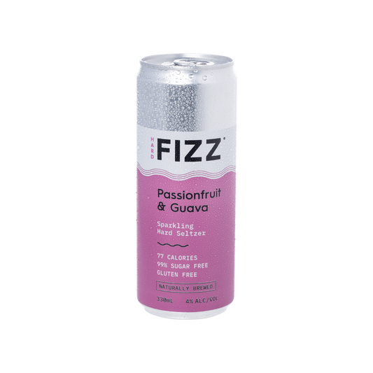 Hard Fizz Passionfruit And Guava Seltzer 330ml