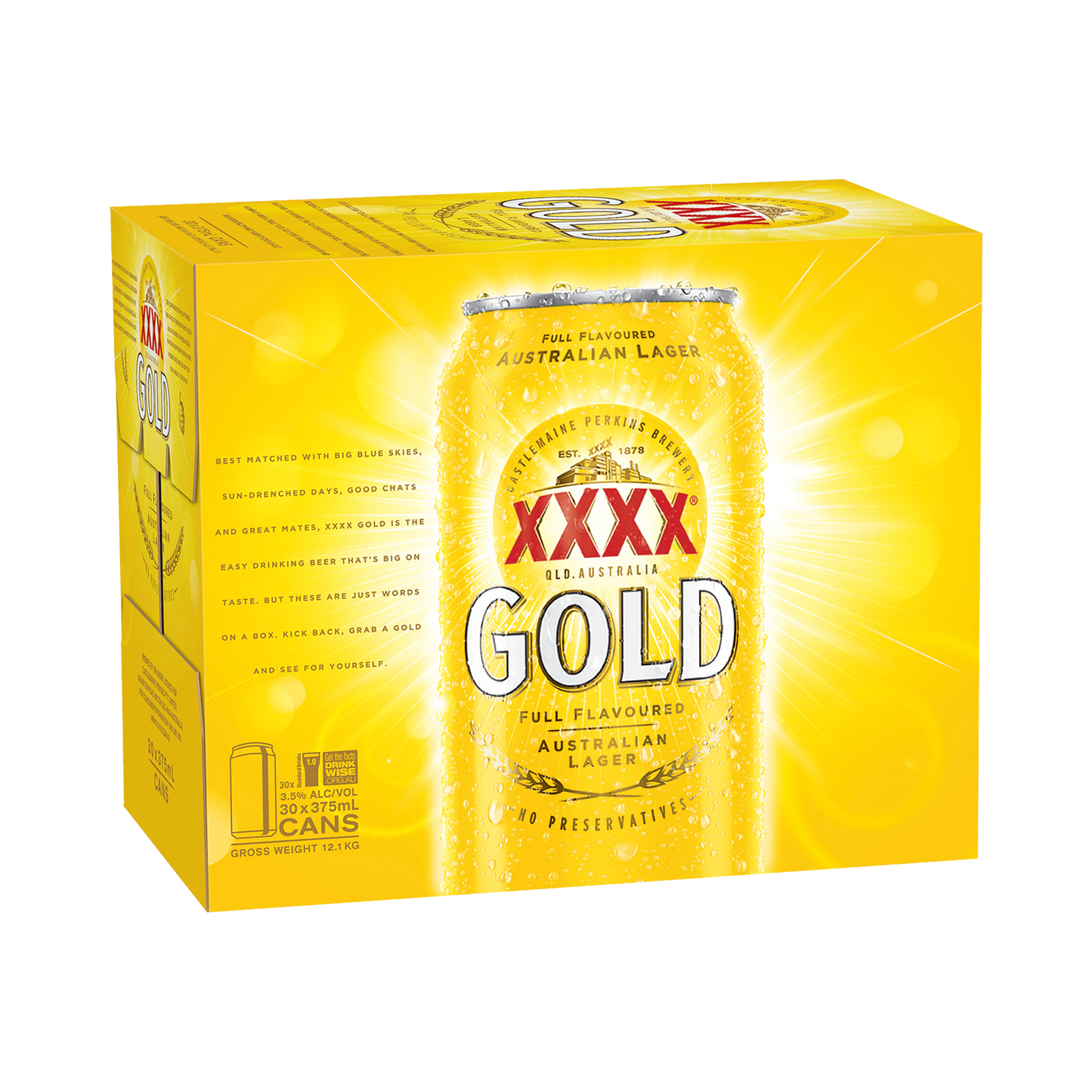 XXXX Gold Cans 375ml