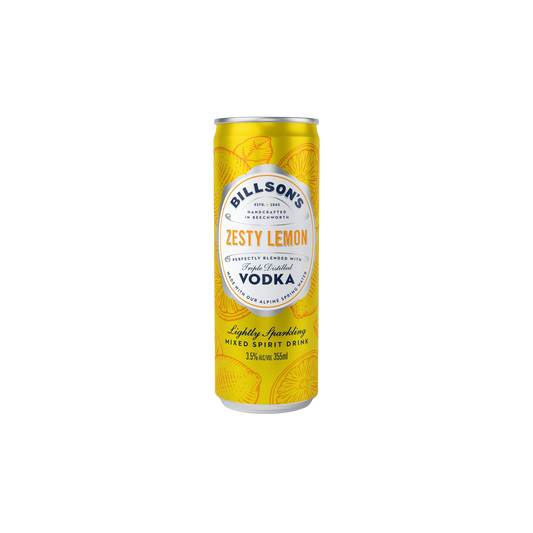 Billson's Vodka Zesty Lemon 355ml