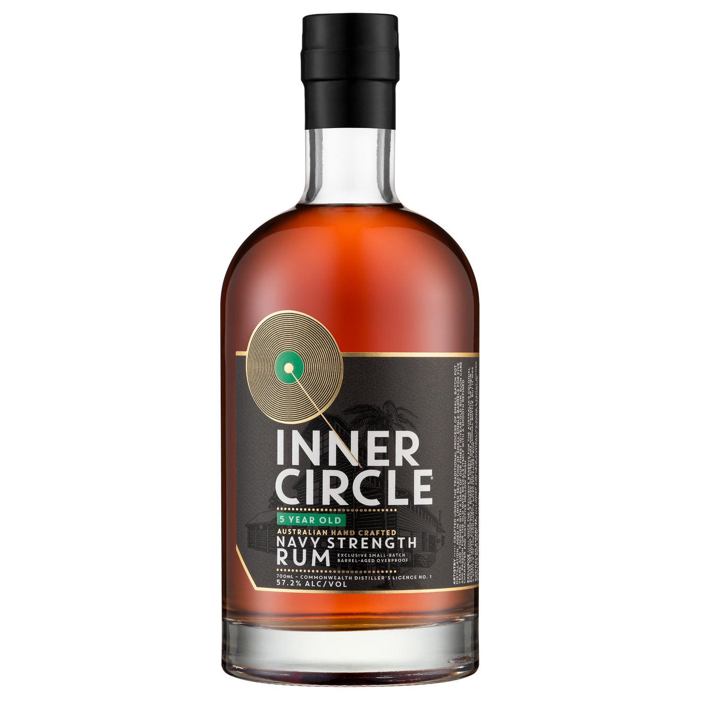 Inner Circle 5 Year Old Navy Strength Rum 700ml