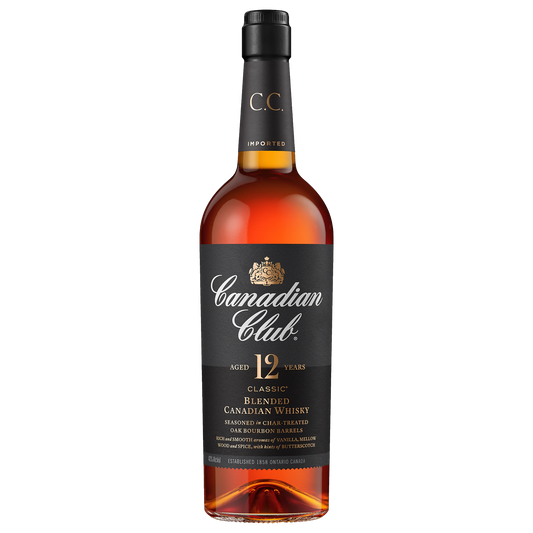 Canadian Club 12 Year Old Canadian Whisky 700ml