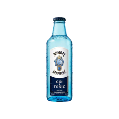 Bombay Sapphire Gin & Tonic Bottles 275ml