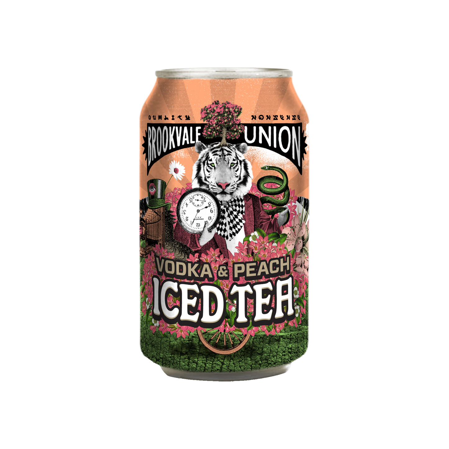 Brookvale Union Vodka & Peach Iced Tea Cans 330ml