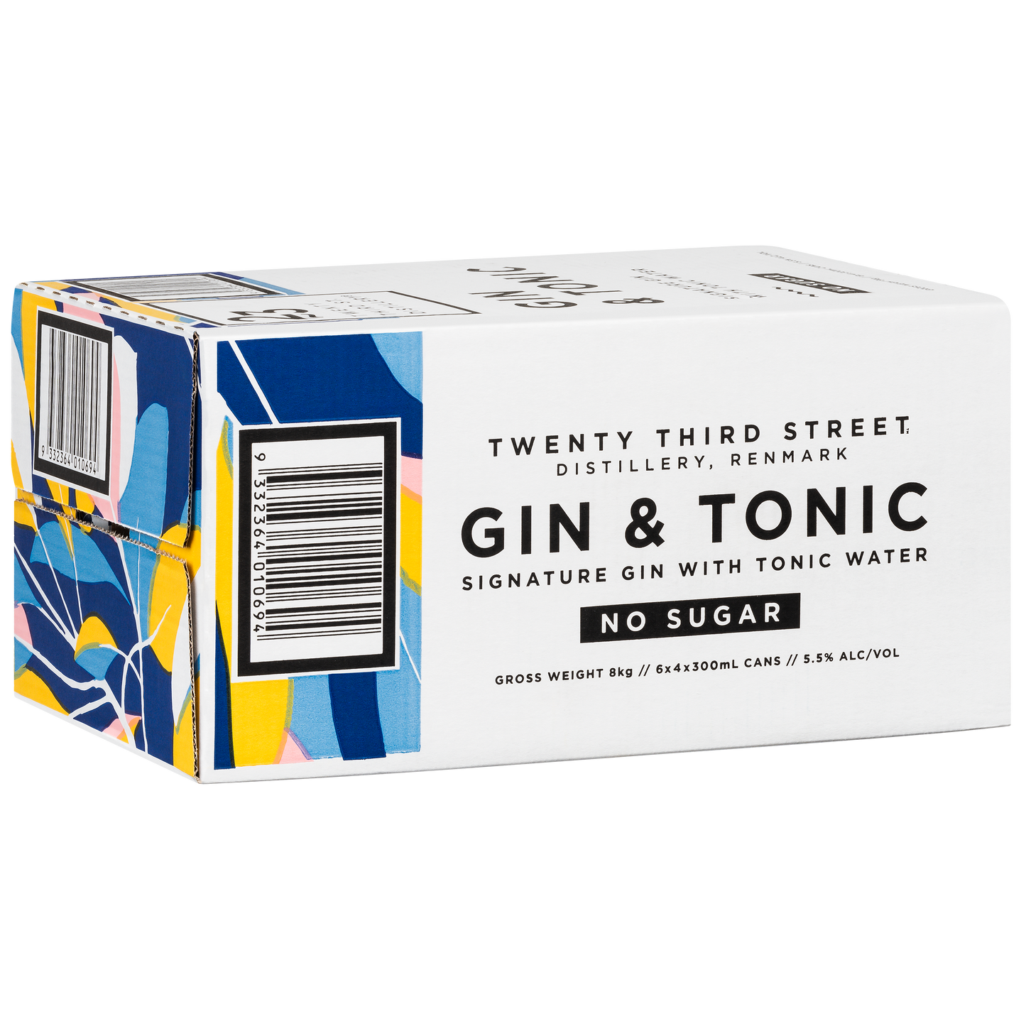 23rd Street Distillery Signature Gin and Tonic Cans 300ml
