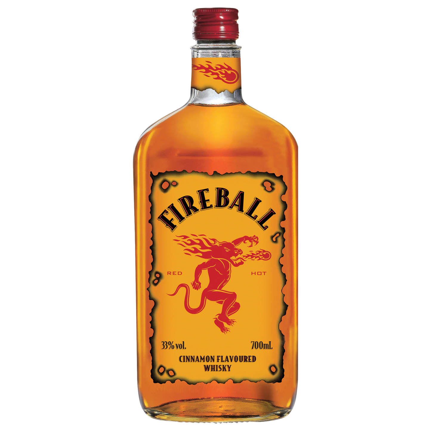 Fireball Cinnamon Whisky 700ml - Boozeit.com.au