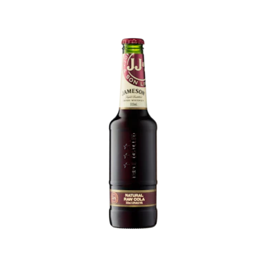 Jameson Irish Whiskey & Natural Raw Cola Bottles 330ml