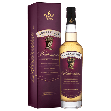Compass Box Hedonism Blended Grain Scotch Whisky 700ml