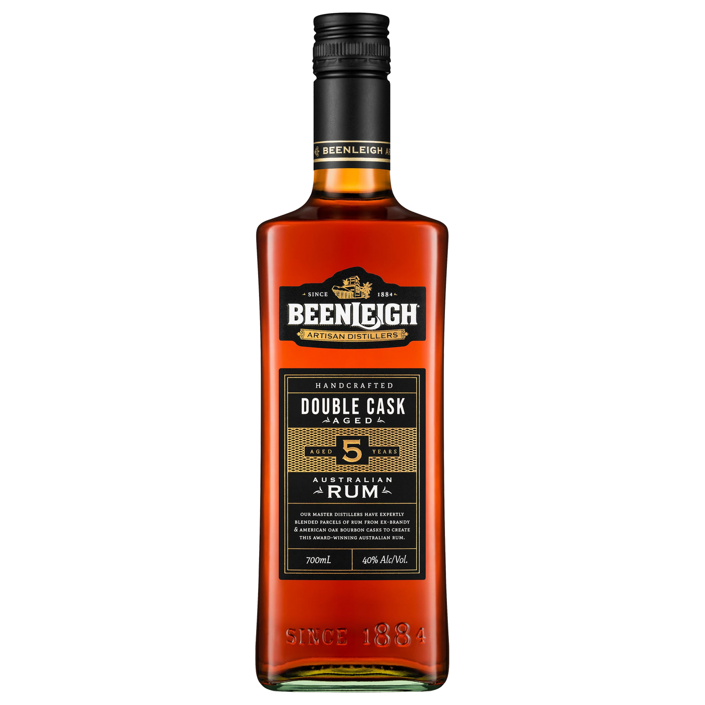 Beenleigh 5 Year Old Double Cask Rum 700ml