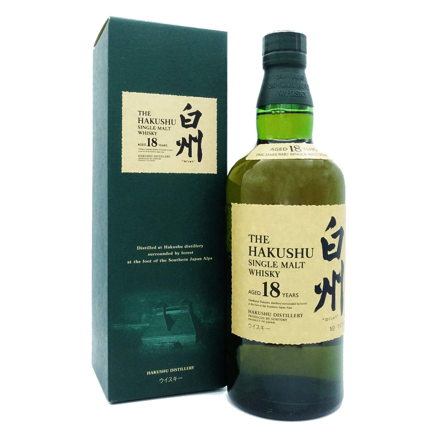 Hakushu 18 Year Old Single Malt Whisky 700ml