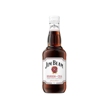 Jim Beam Bourbon & Cola Bottles 330ml - Boozeit.com.au