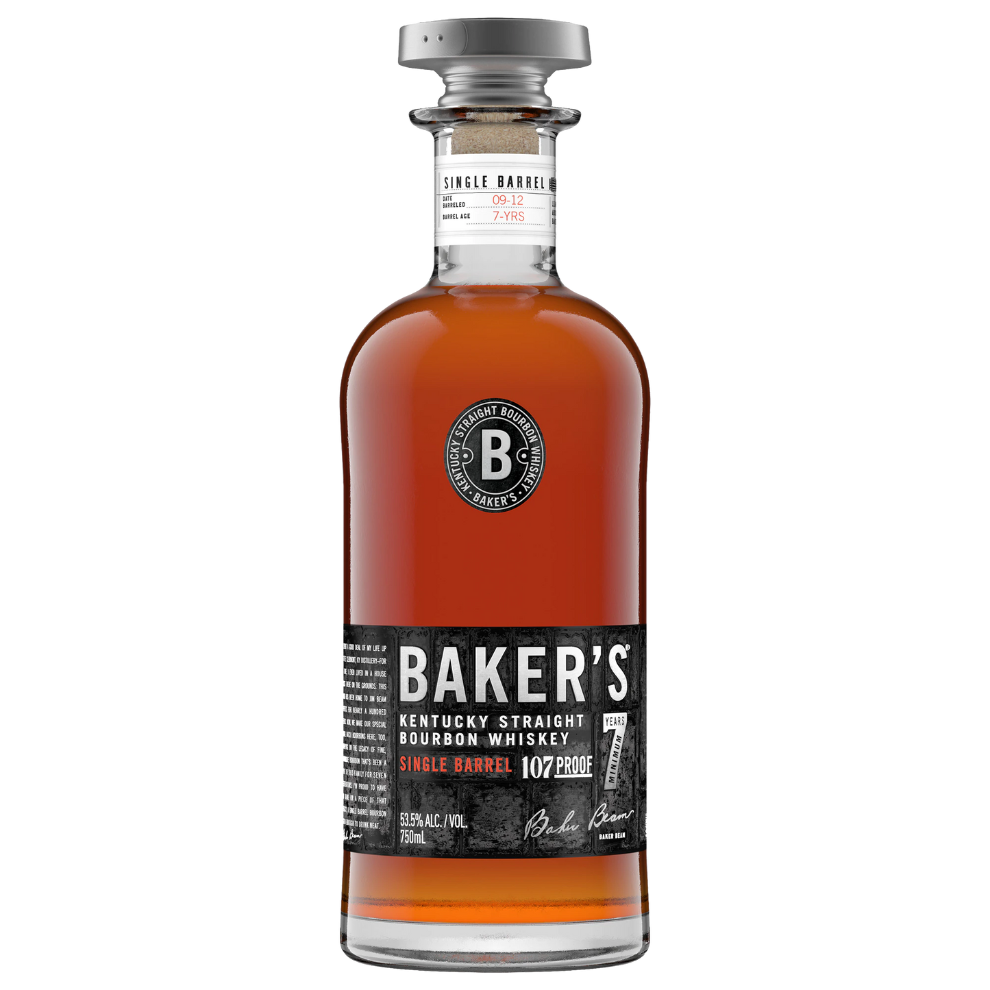 Baker's 7 Year Old Kentucky Straight Premium Whisky 750ml - Boozeit.com.au