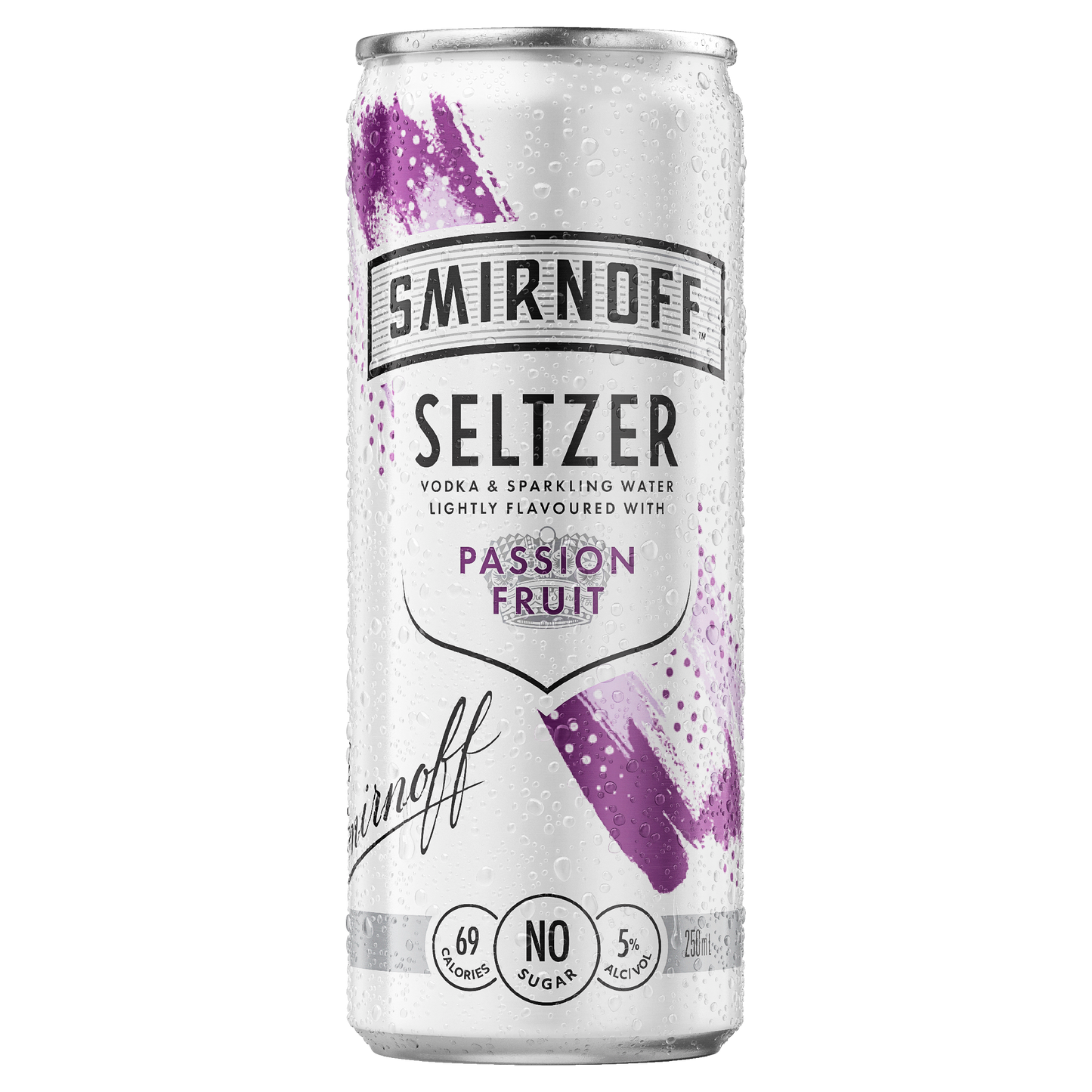 Smirnoff Passionfruit Seltzer Cans 250ml