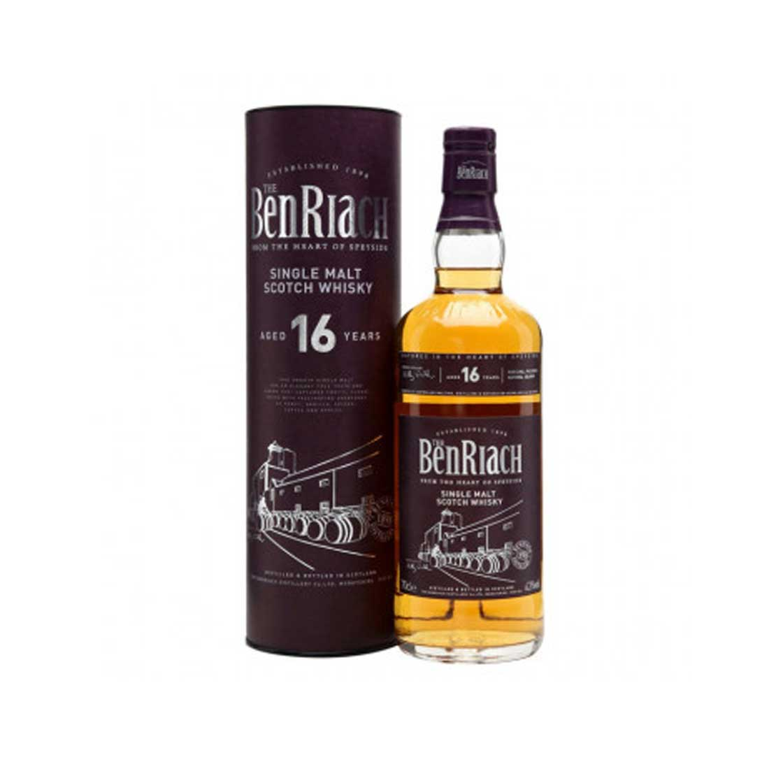 BenRiach 16 Year Old Single Malt Scotch Whisky 700ml