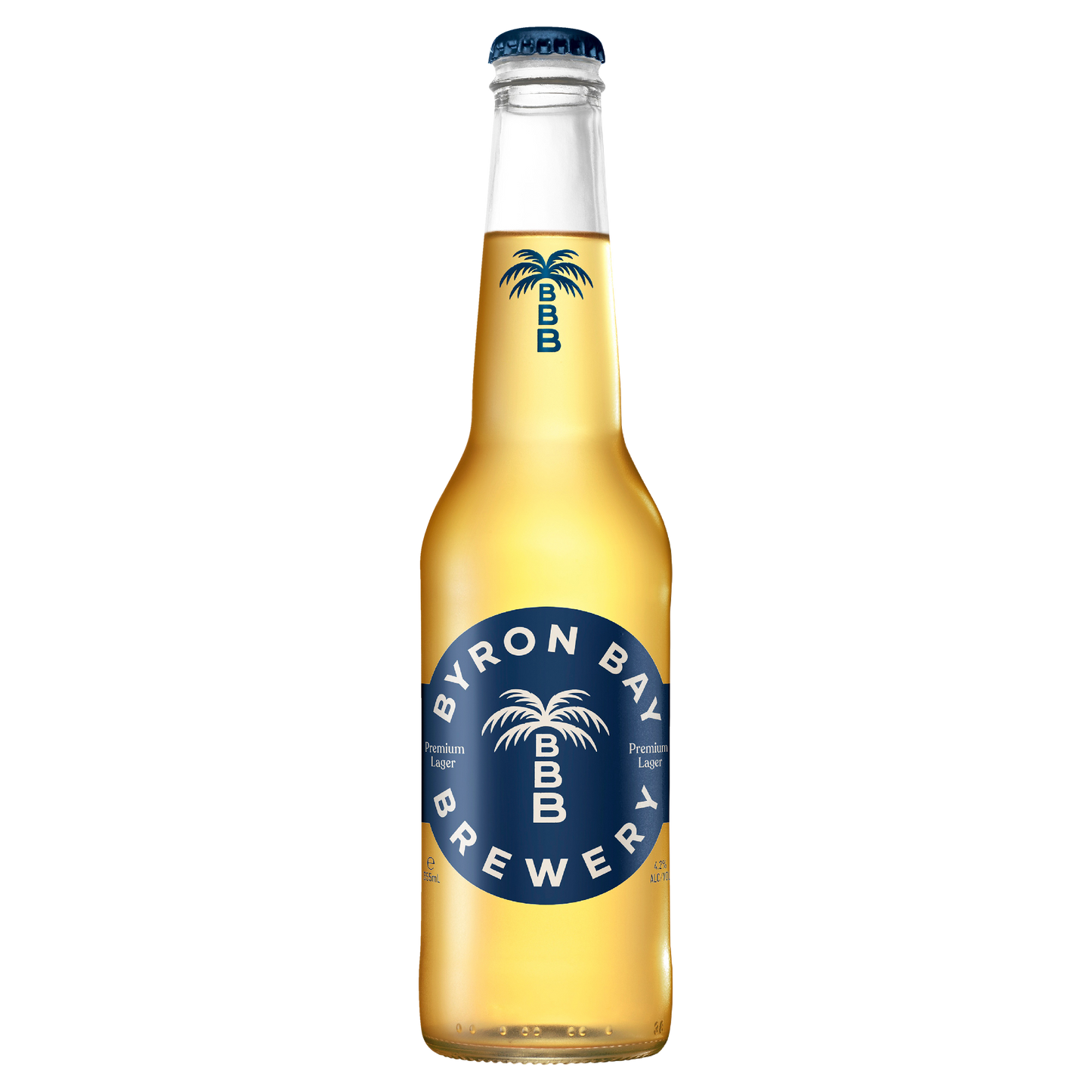 Byron Bay Premium Lager Bottle 355ml