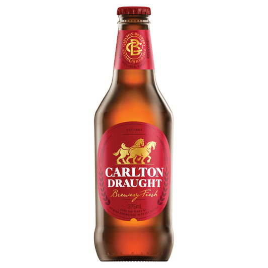 Carlton Draught Bottle 375ml