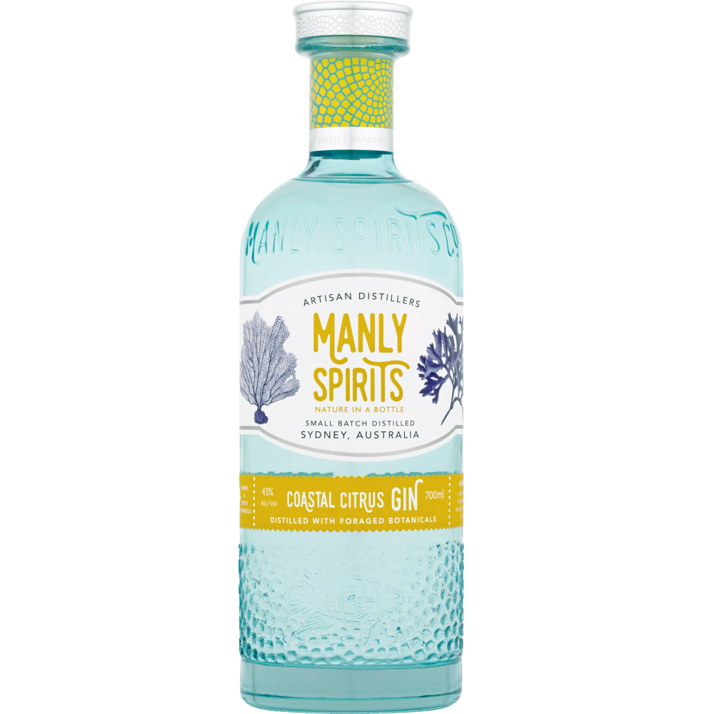 Manly Spirits Coastal Citrus Gin 700ml