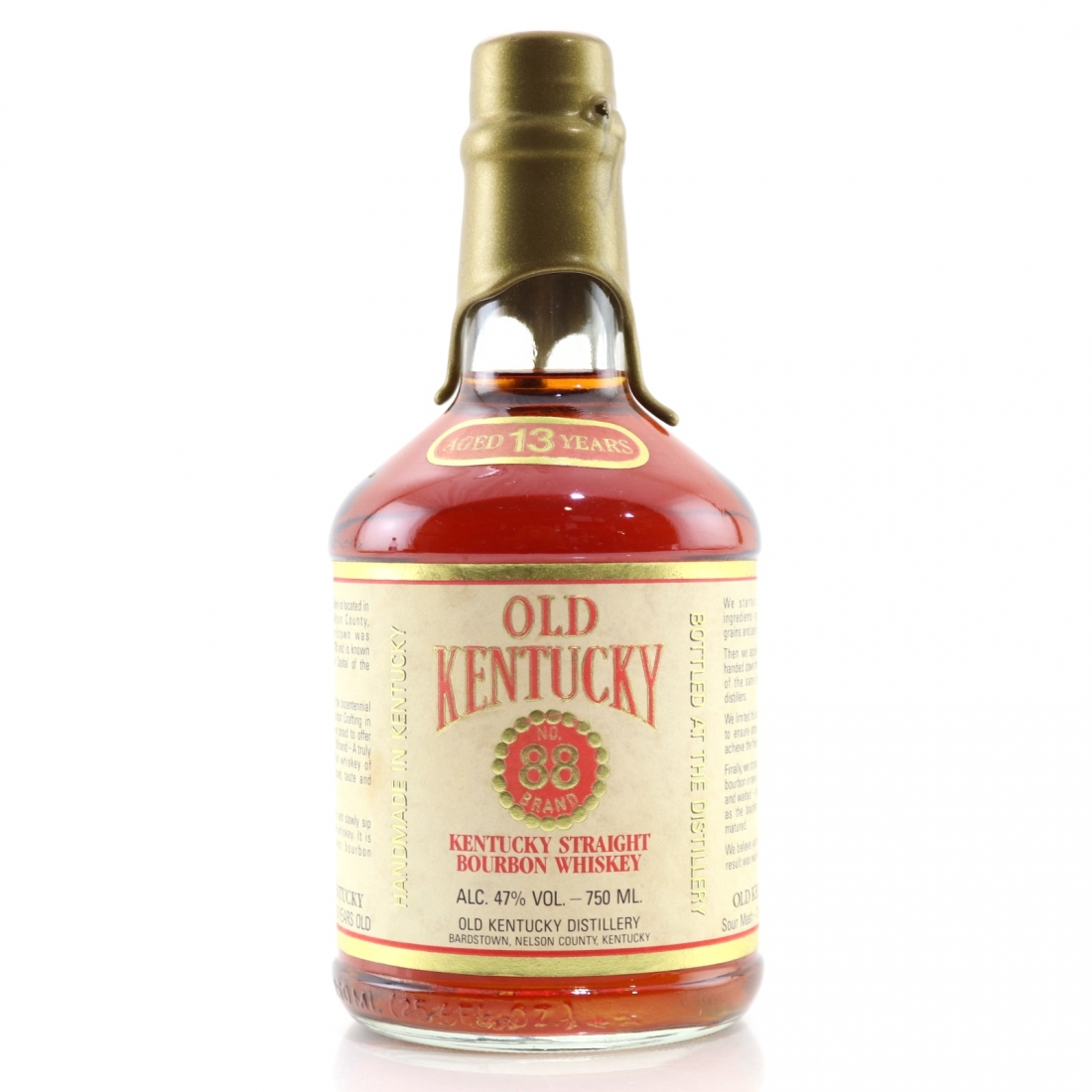 Old Kentucky No.88 Brand 13 Year Old Straight Bourbon 750ml