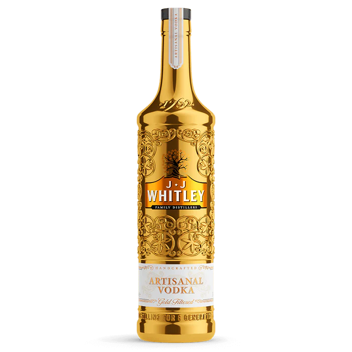 JJ Whitley Artisanal Vodka Gold 700ml