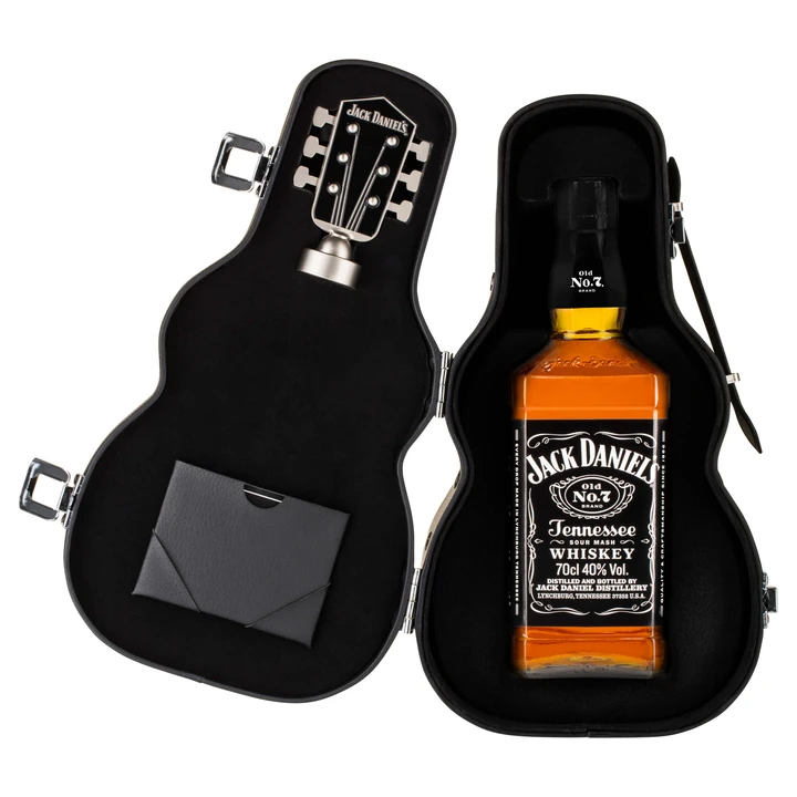 Jack Daniel's Tennessee Whiskey Guitar Case 700ml